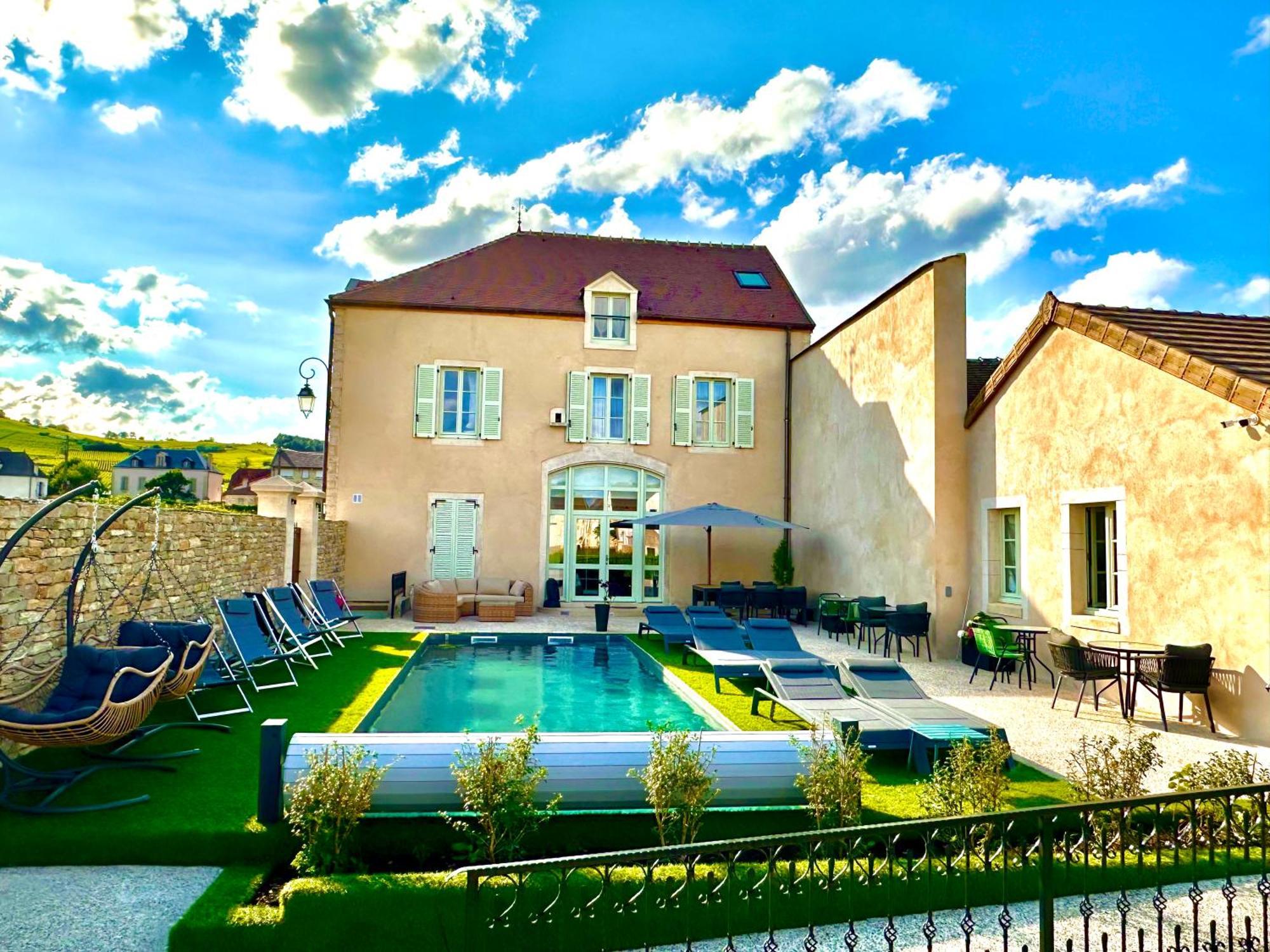 Hotel Particulier Adult Only Les Reveries Du Clos Spa Degustation Et Diner Sur Reservation Pommard Exterior foto